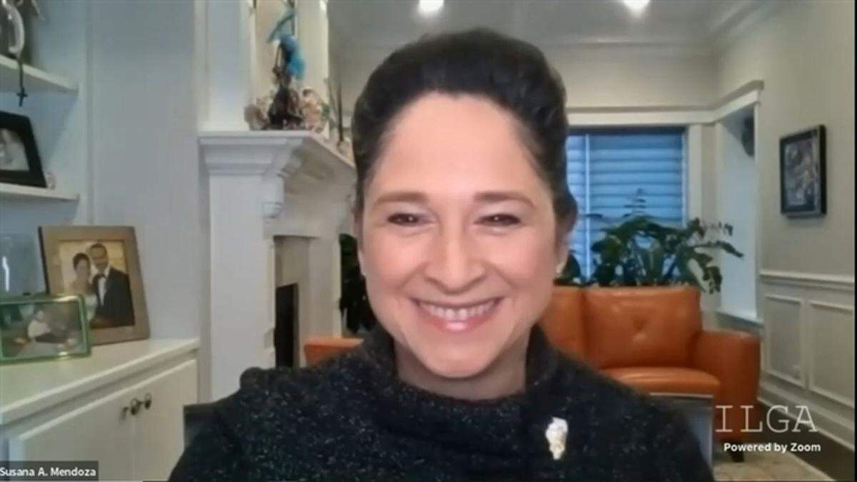 Comptroller Susana Mendoza testifies virtually Tuesday before a Senate budget committee that reviews her office’s budget.