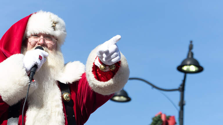 Photos: Annual Santa Parade makes spirits bright despite freezing temperatures