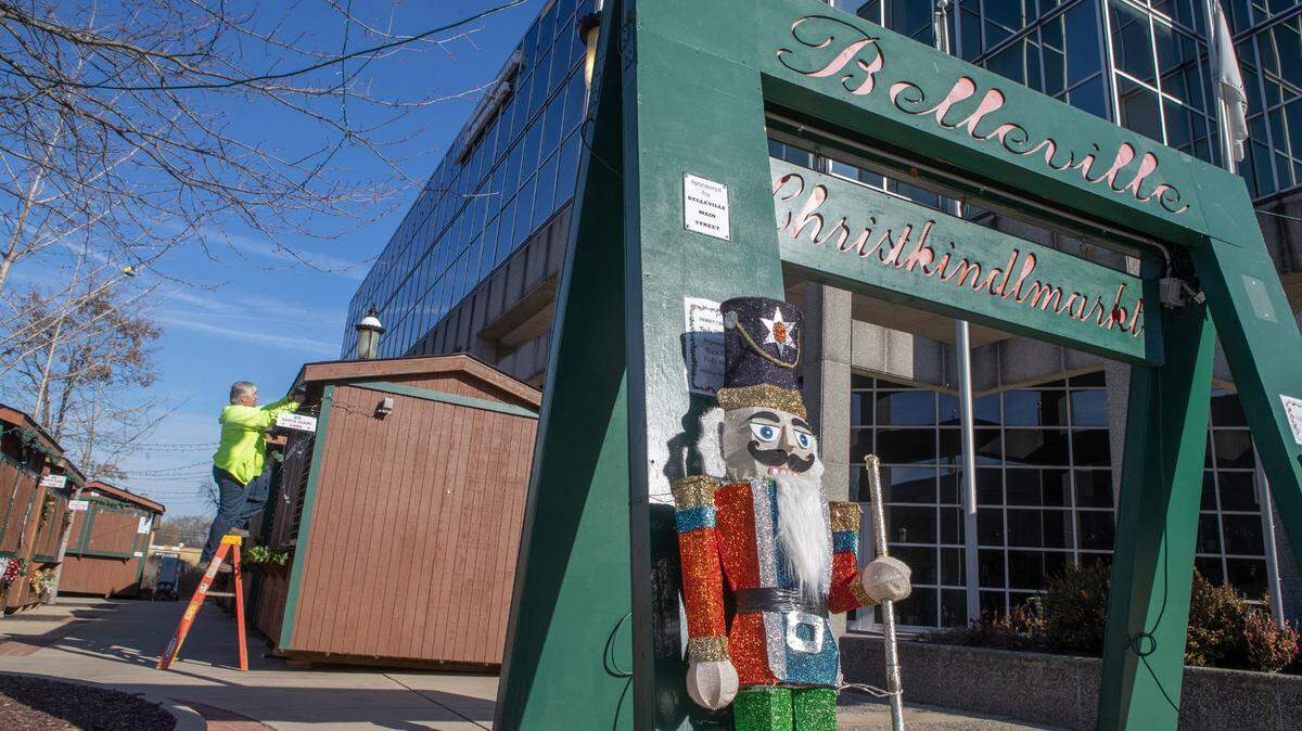 The 2025 Belleville Christkindlmarkt opens on Friday, Nov. 28, on Belleville’s Public Square.  The open-air German style holiday market will feature a variety of vendors including, woodworking, photography, ornaments, German bakery, Polish pottery, handcrafted wool products, and much more.
