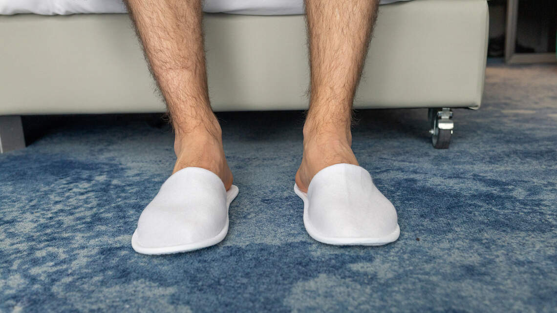 Why a Hospitality Expert Says You Should Never Walk Barefoot in Hotel Rooms
