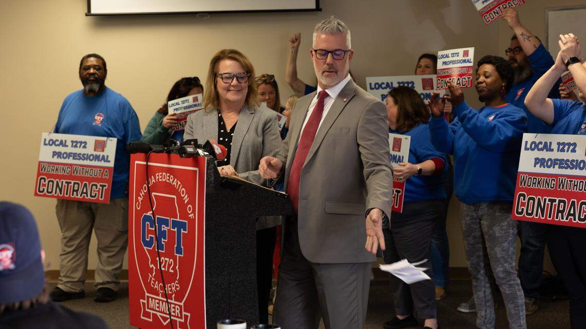 Cahokia schools’ contract fight intensifies as union raises new allegations
