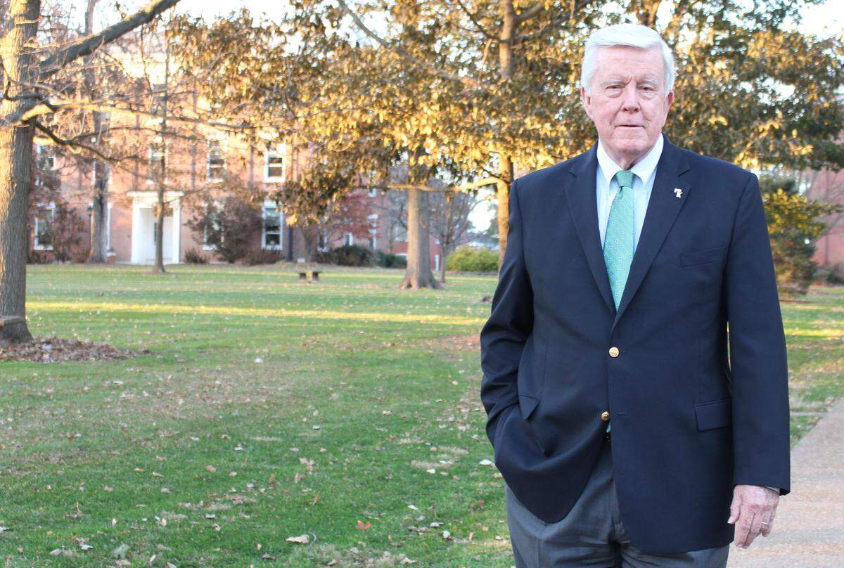 President James Dennis came to McKendree University in Lebanon in 1994 after a 27-year career at University of Southern California in Los Angeles.