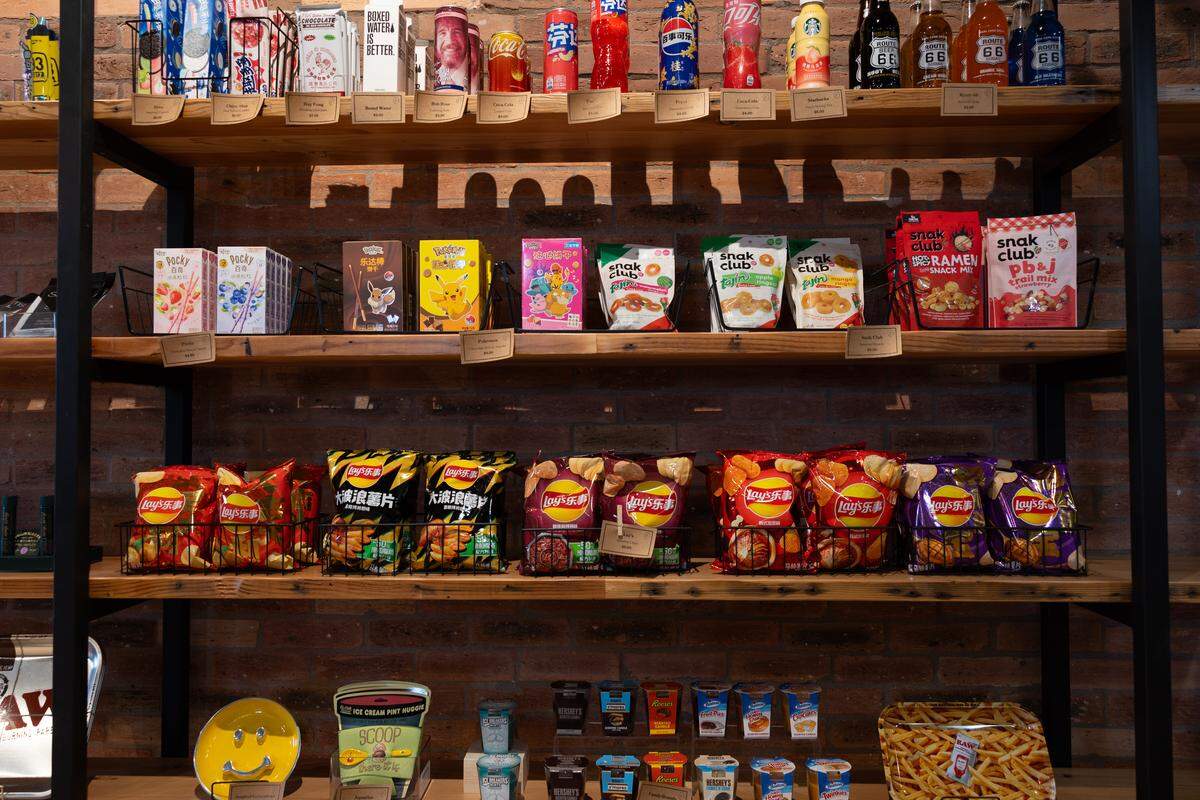 In addition to cannabis and artisanal goods, Market 96 also has a “munchies” section, where they sell local and international snacks.