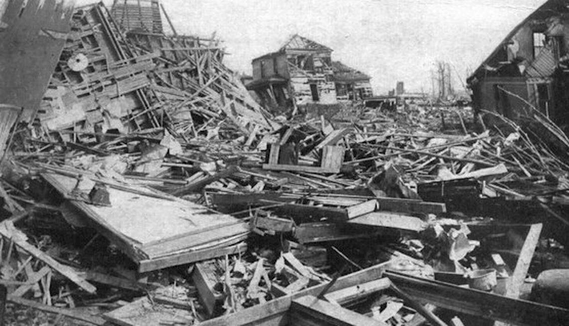 The Tri-State Tornado of 1925 covered 219 miles from Missouri to Indiana, but reached its peak of destructive power in Murphysboro, Illinois, where 234 people were killed.