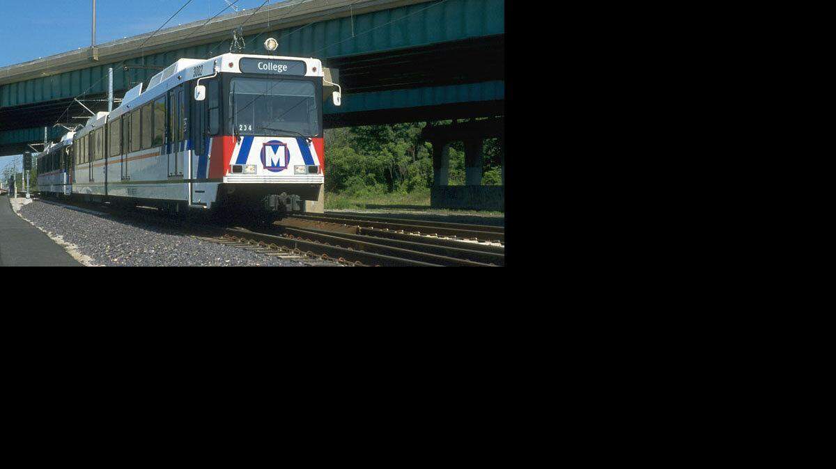Metro train.