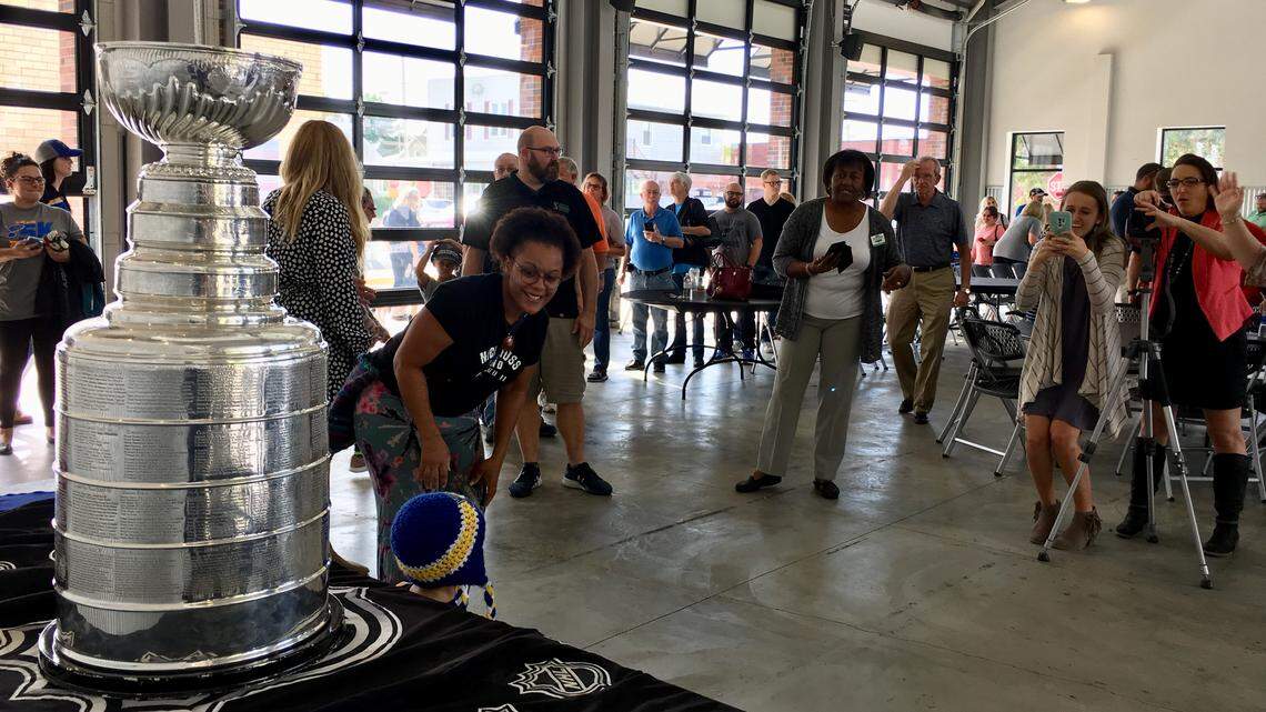 Holy Lord Stanley! Cup makes visit to O’Fallon