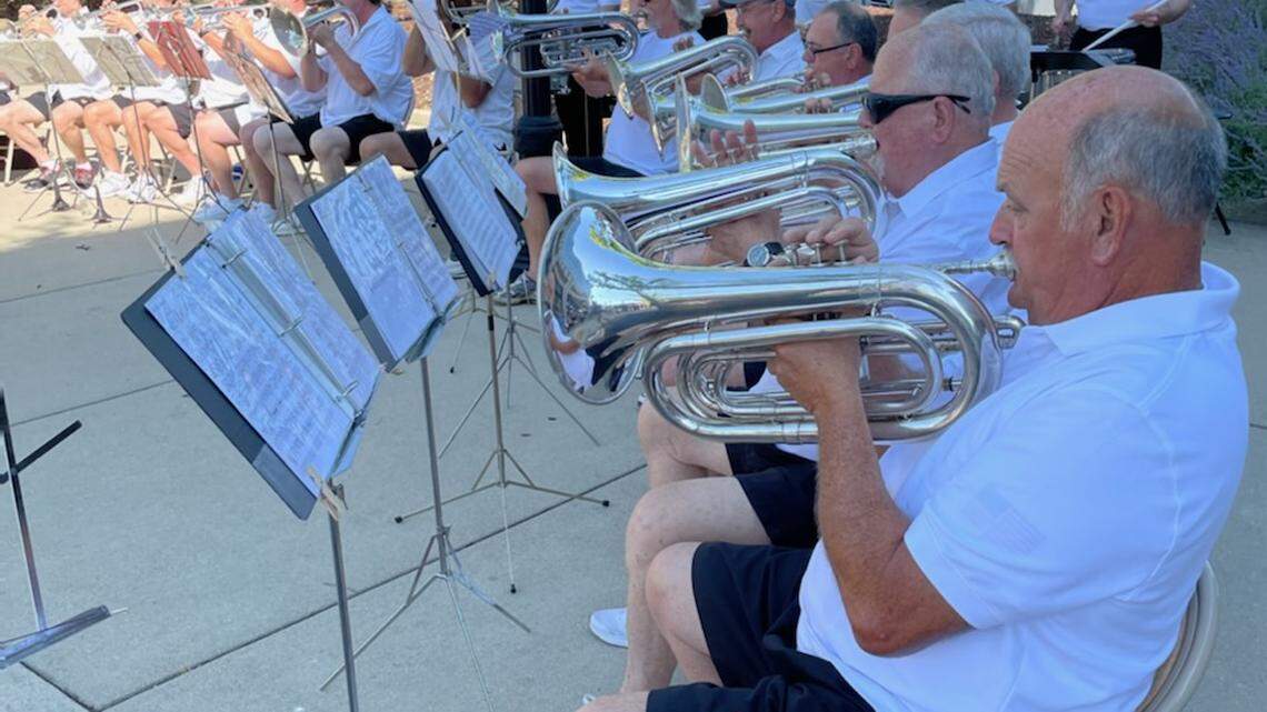 Belleville drum and bugle corps are gone but not forgotten with new downtown memorial