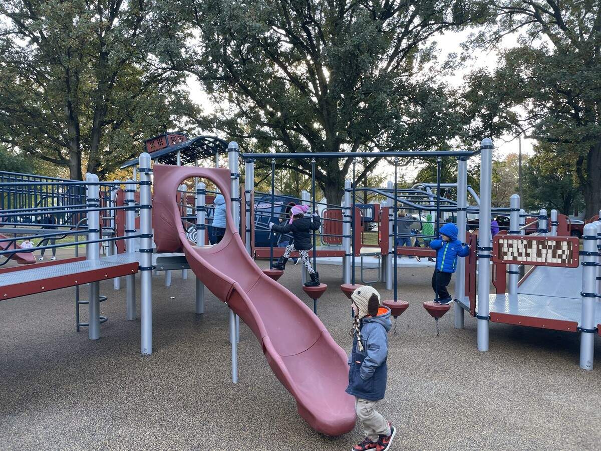 The Playground of Champions is officially open at the O’Fallon Community Park.