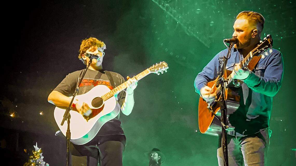 How a Collinsville teen found himself performing with country music star Zach Bryan