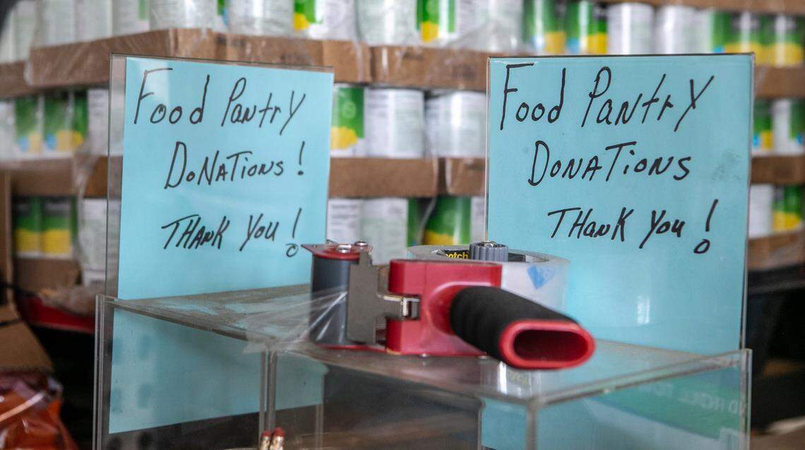 Community Interfaith Food Pantry in Belleville accepts donations of food, toiletries and other supplies, as well as cash that’s used to buy needed items.