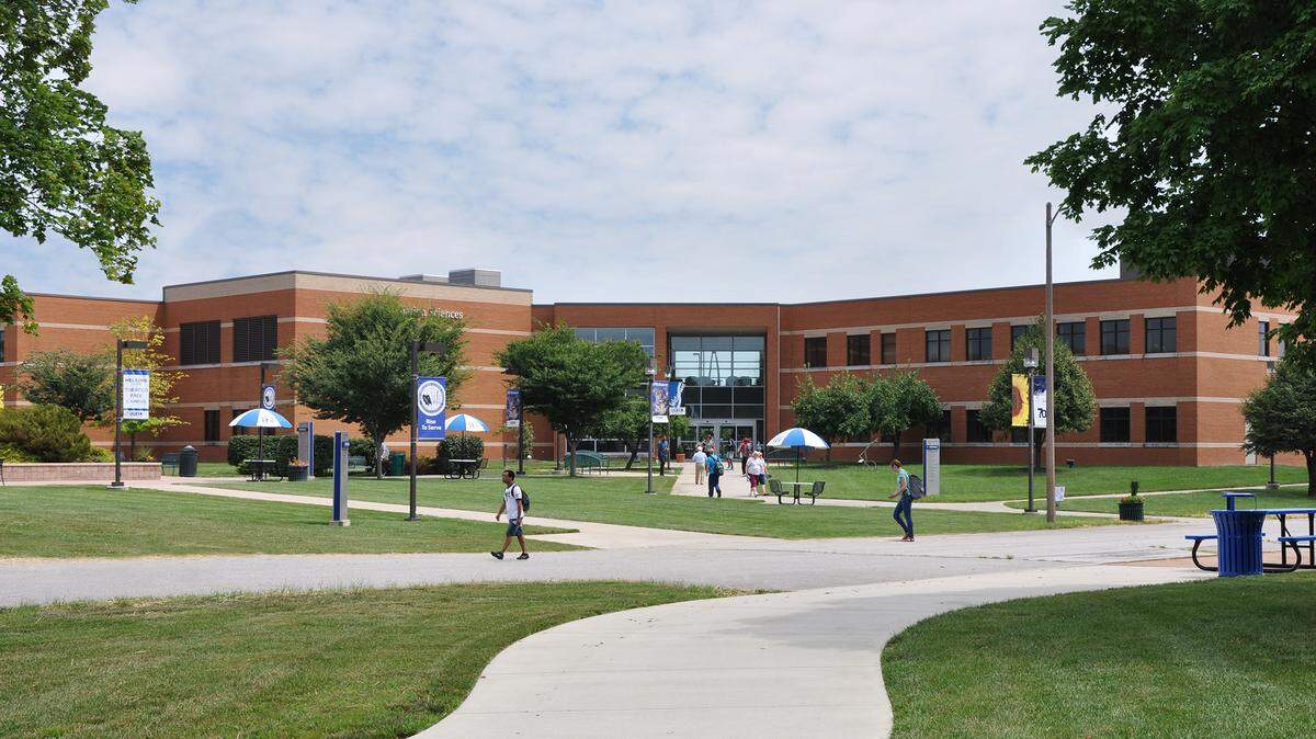 Southwestern Illinois College operates a main campus on Carlyle Avenue in Belleville, shown above, as well as satellite campuses in Granite City and Red Bud and off-campus sites at Scott Air Force Base and East St. Louis.