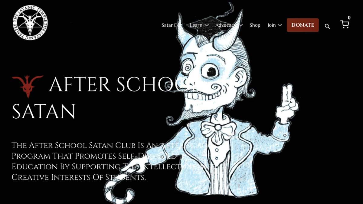 An elementary school in Ohio is hosting an After School Satan Club, which is put on by The Satanic Temple, after the district approved its facility rental.