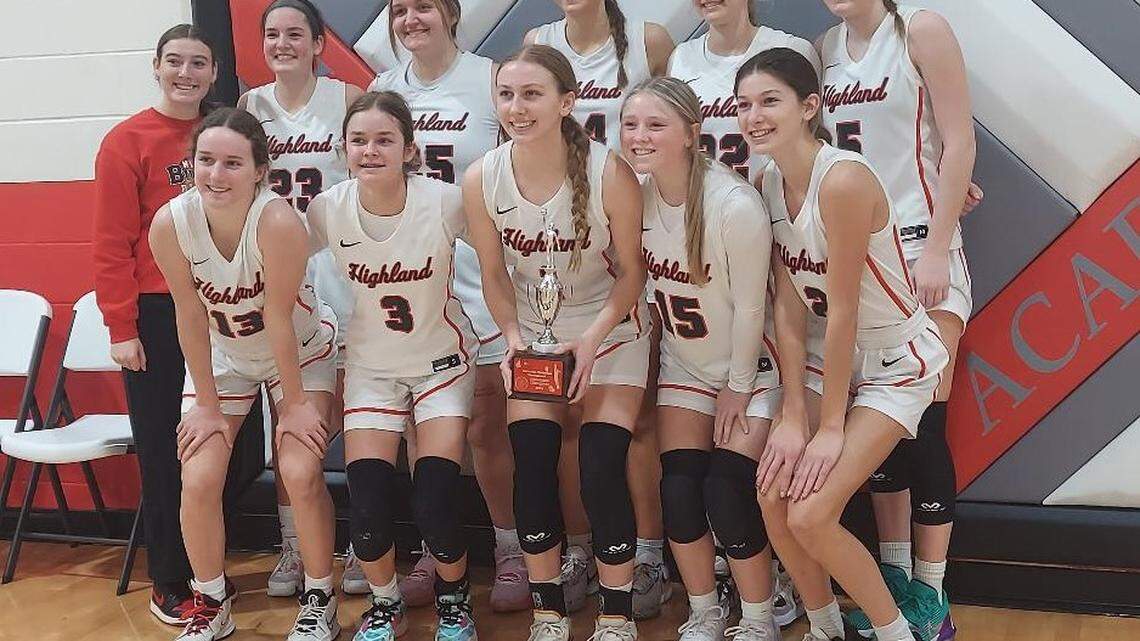 Highland girls shore up defense for strong finish at Visitation Christmas Tournament