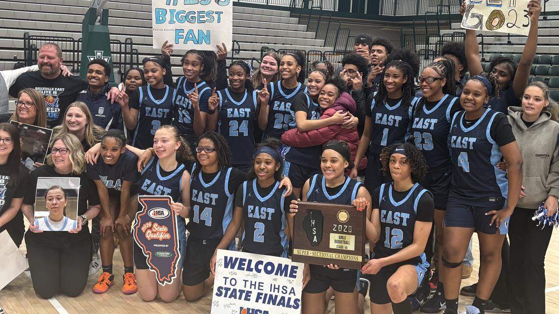 Belleville East girls punch ticket to 4A State Finals with gritty win