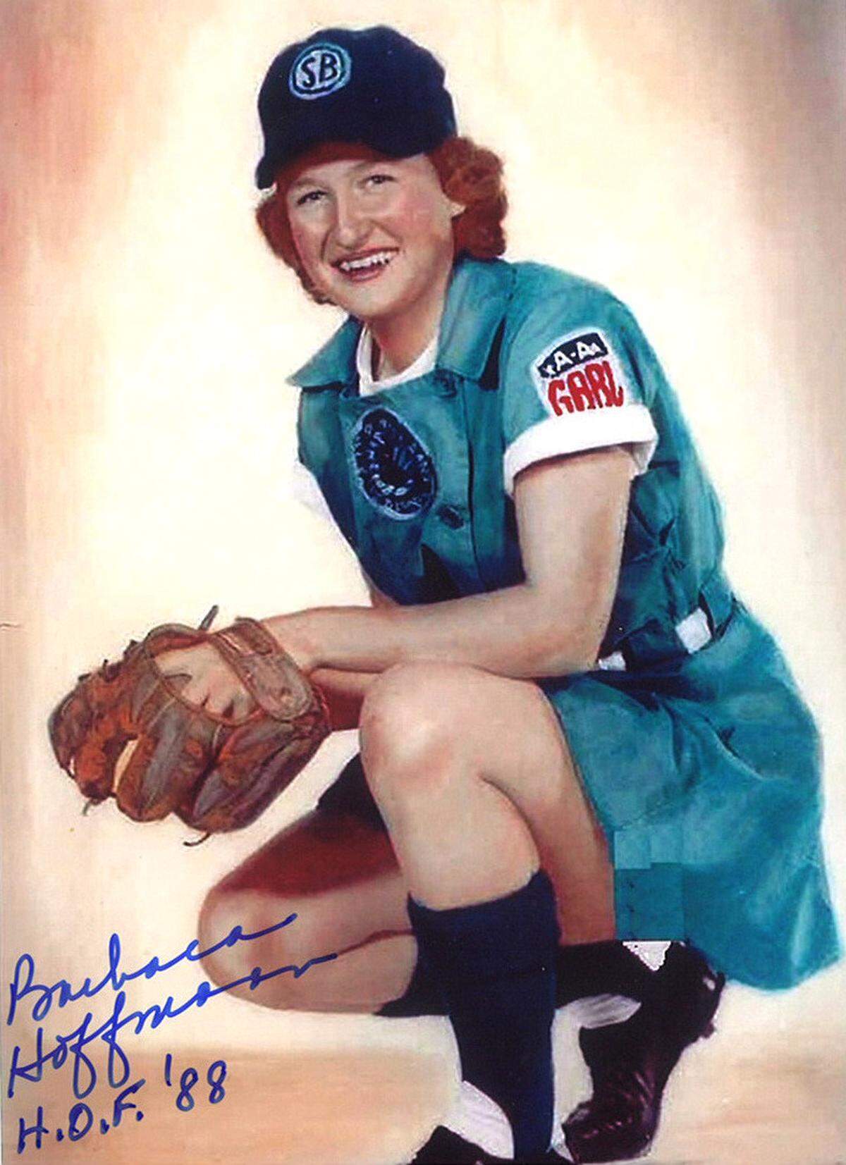 Barbara Hoffmann, native of Belleville and resident of Millstadt, played two seasons in the AAGPBL, the baseball circuit that inspired the 1992 movie "A League of Their Own." Hoffmann, 87, still receives autograph requests by mail.