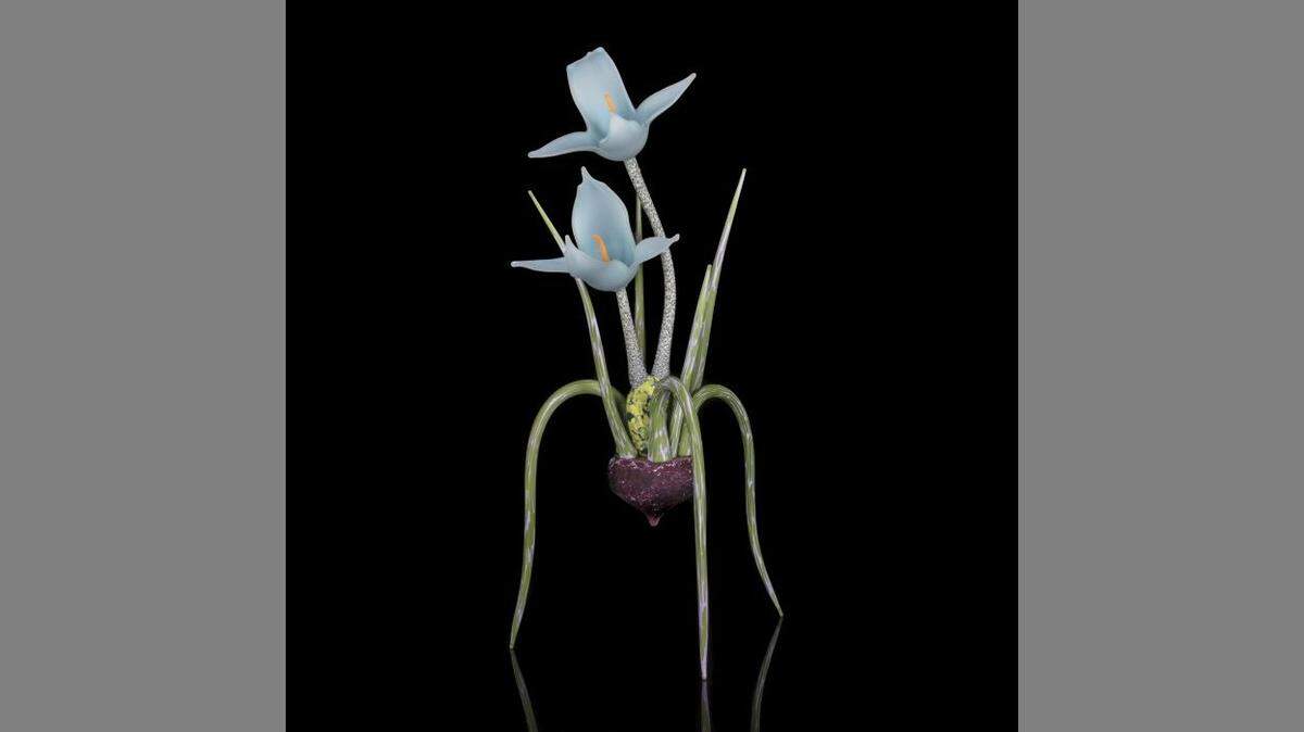 This piece by glass artist Nolan Prohaska is shown on the 2021 website of Belleville’s Art on the Square. He won the Joan Voss Renner Award over the weekend.