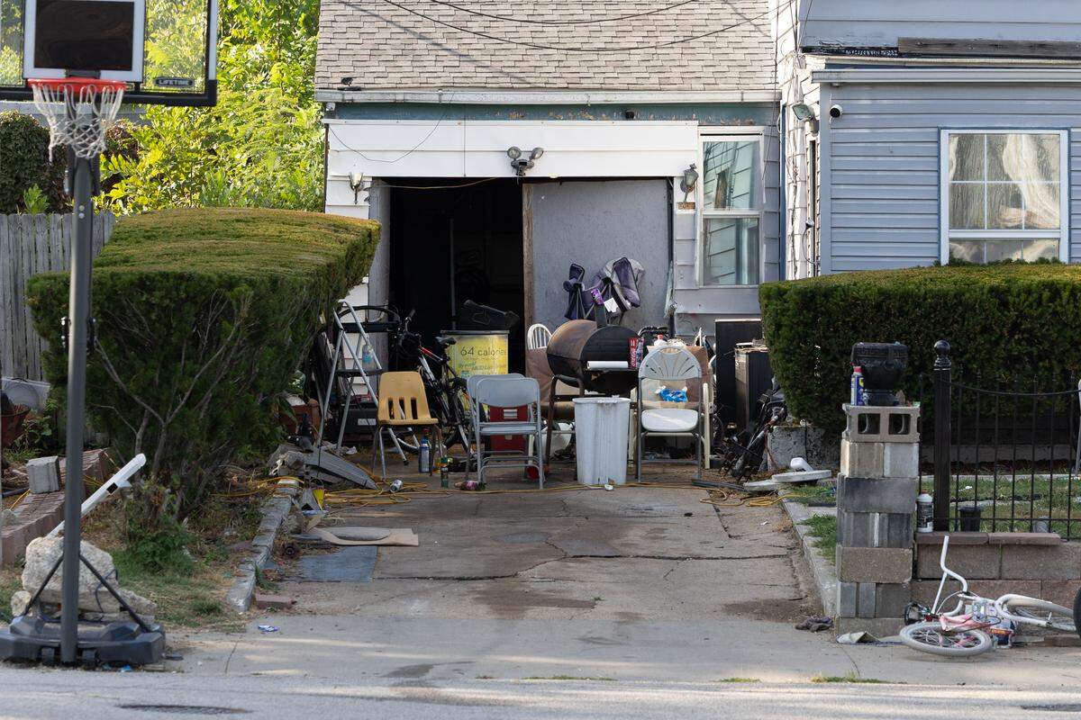 Neighbors have complained about the barbecue grills, furniture, lawn mowers, bicycles, construction materials, tools, appliances and trash that fill a yard, driveway and sidewalk on South 19th Street.