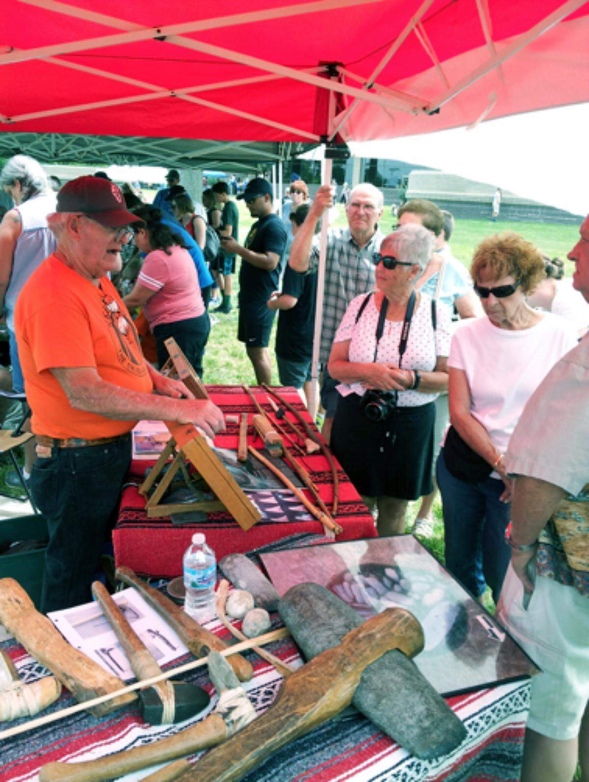 Archaeology Day at Cahokia Mounds features ancient craft demonstrations, hands-on activities and more. The annual event will be held 10 a.m. to 4 p.m. Saturday.