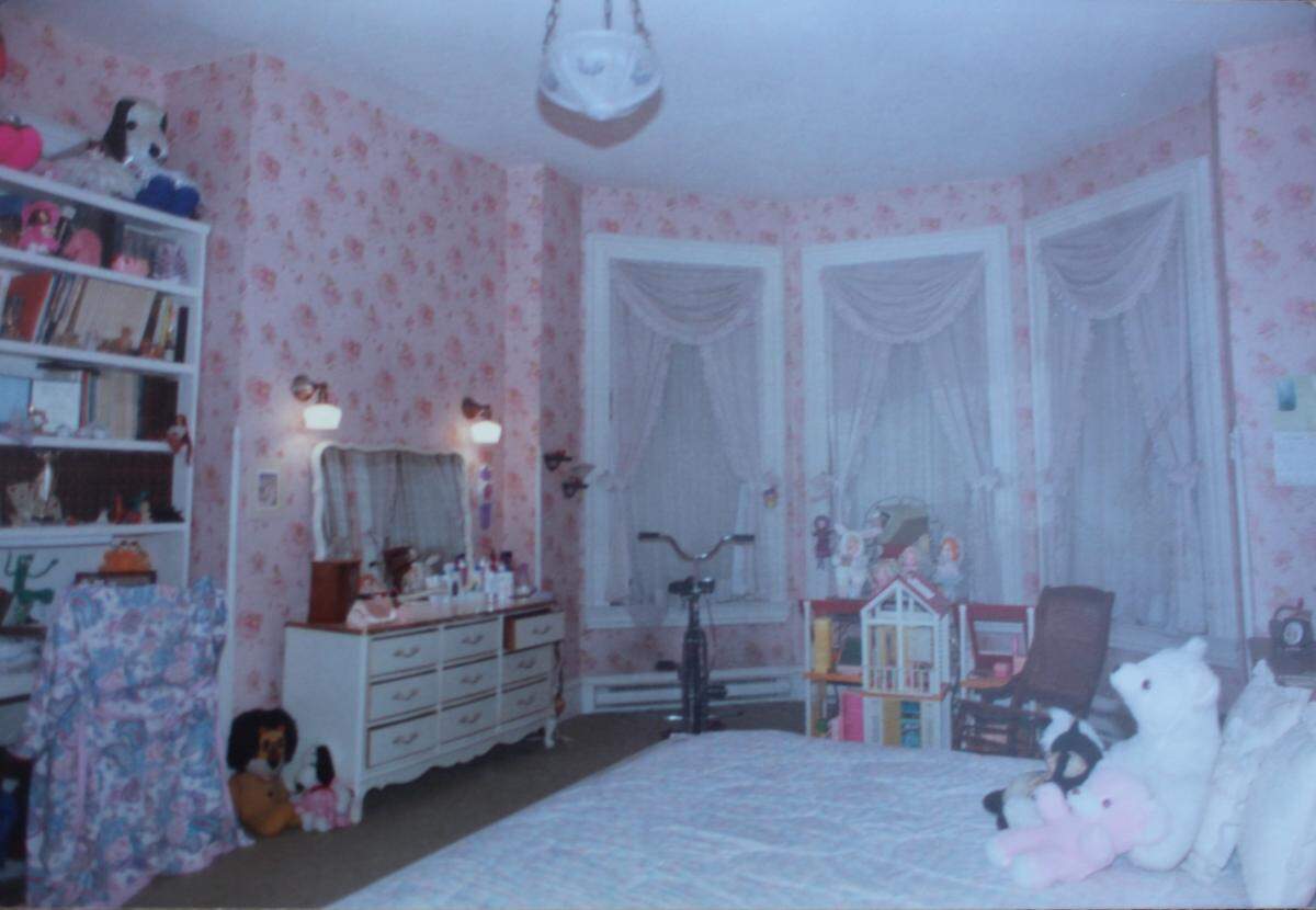 As girls, Mary Lee Young (now Poole) and her sister, Christina Young (now Keck), shared this bedroom in a historic home at 107 E. D Street in Belleville.