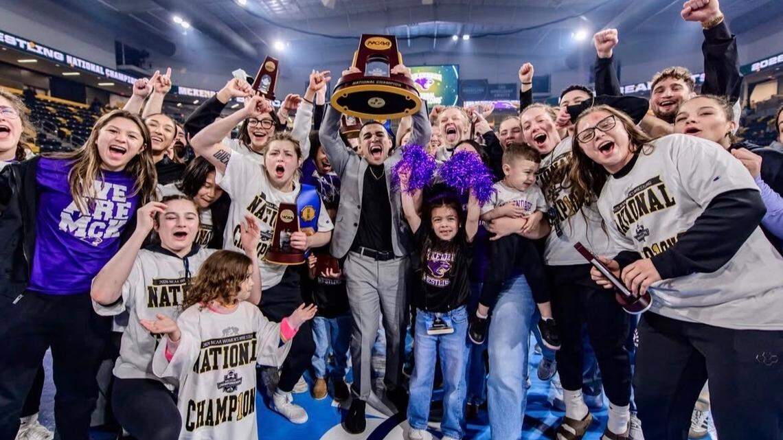 Fourth-year coach delivers NCAA’s first women’s wrestling title to McKendree