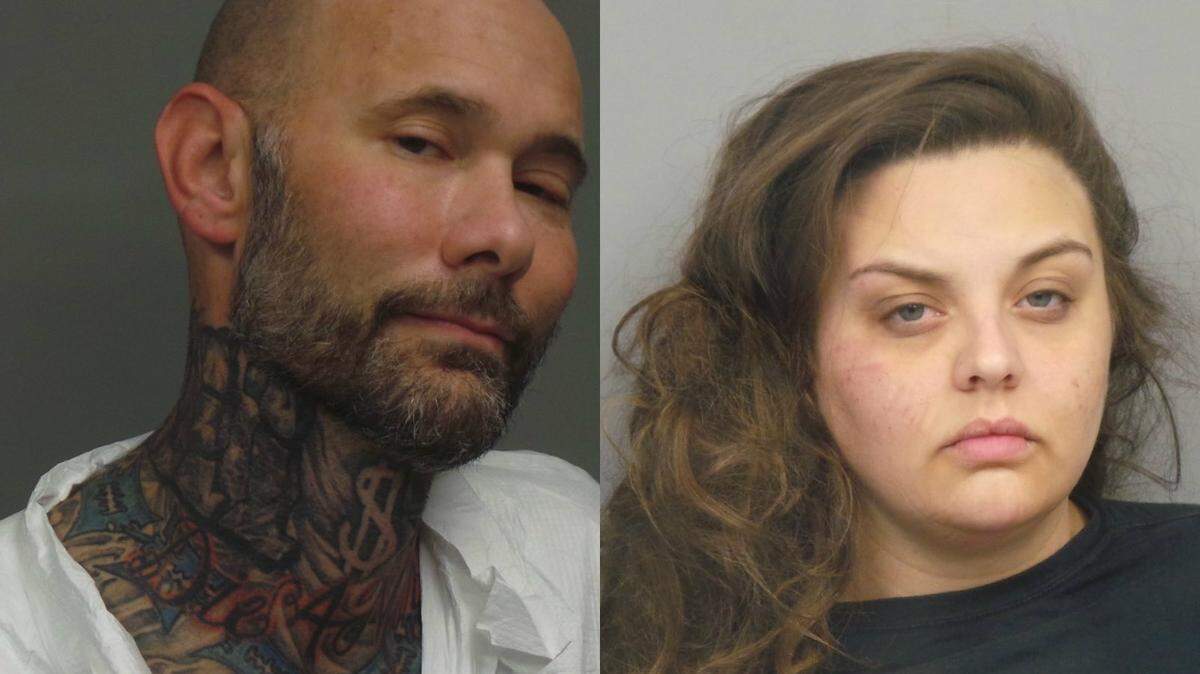 Brady Kane Witcher, left, and Brittany McMillan have each been convicted of first-degree murder in connection with a triple homicide in Bethalto.