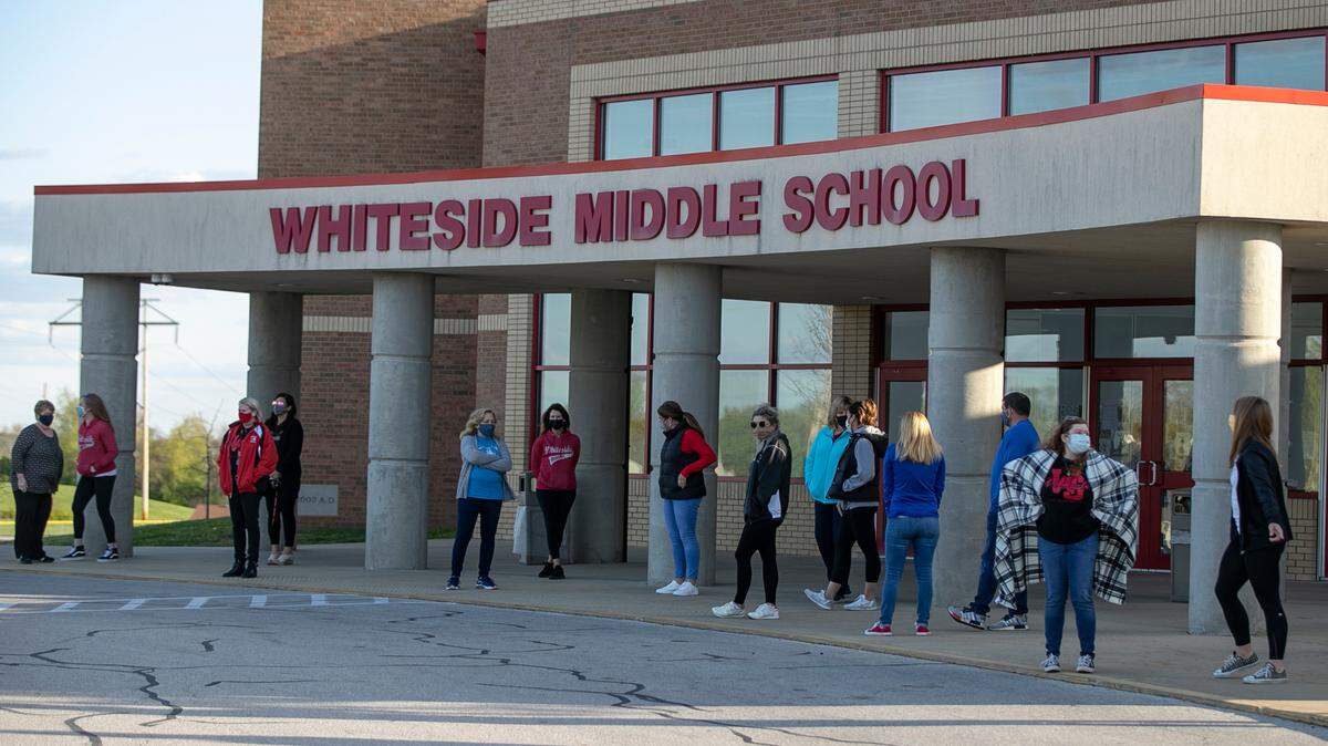 A teacher at Whiteside Middle School in Belleville complained earlier this year about a district administrator, leading to charges in St. Clair County Circuit Court.