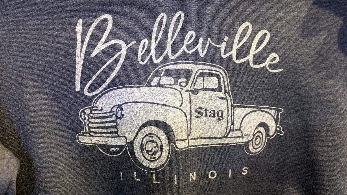 A close look at a Belleville/Stag design at Beatnik’s in downtown Belleville