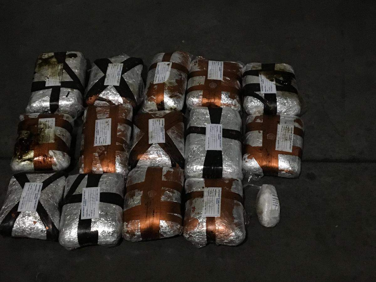 Photo of the fentanyl authorities say they found Jeffrey Layne Parker smuggling across the U.S./Mexico border last year.