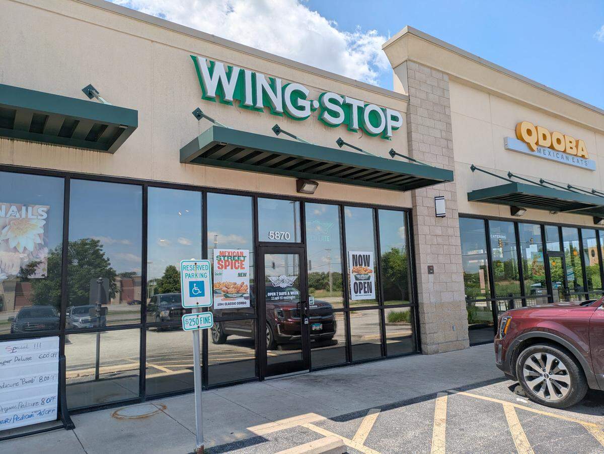 Wingstop is open at 5870 Belleville Crossing St. in Belleville.