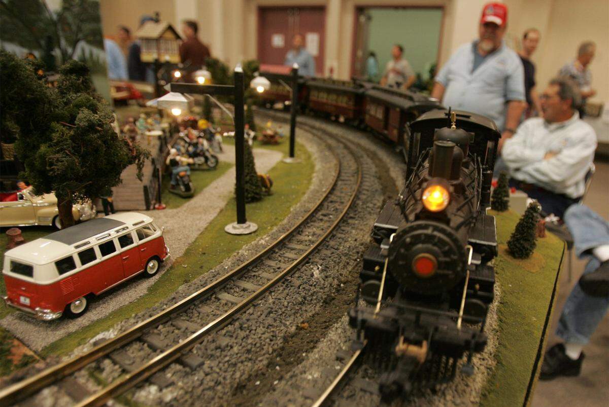 A detail of a train from the Gateway Garden Railroad Club at a past Great Train Expo at the Gateway Center in Collinsville. This year’s event takes place Saturday and Sunday. For event information, visit www.gatewaycenter.com.