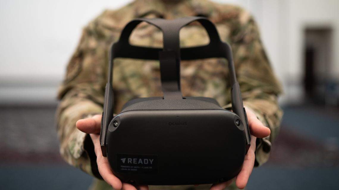 Virtual reality at Scott AFB brings new dimension to suicide prevention training