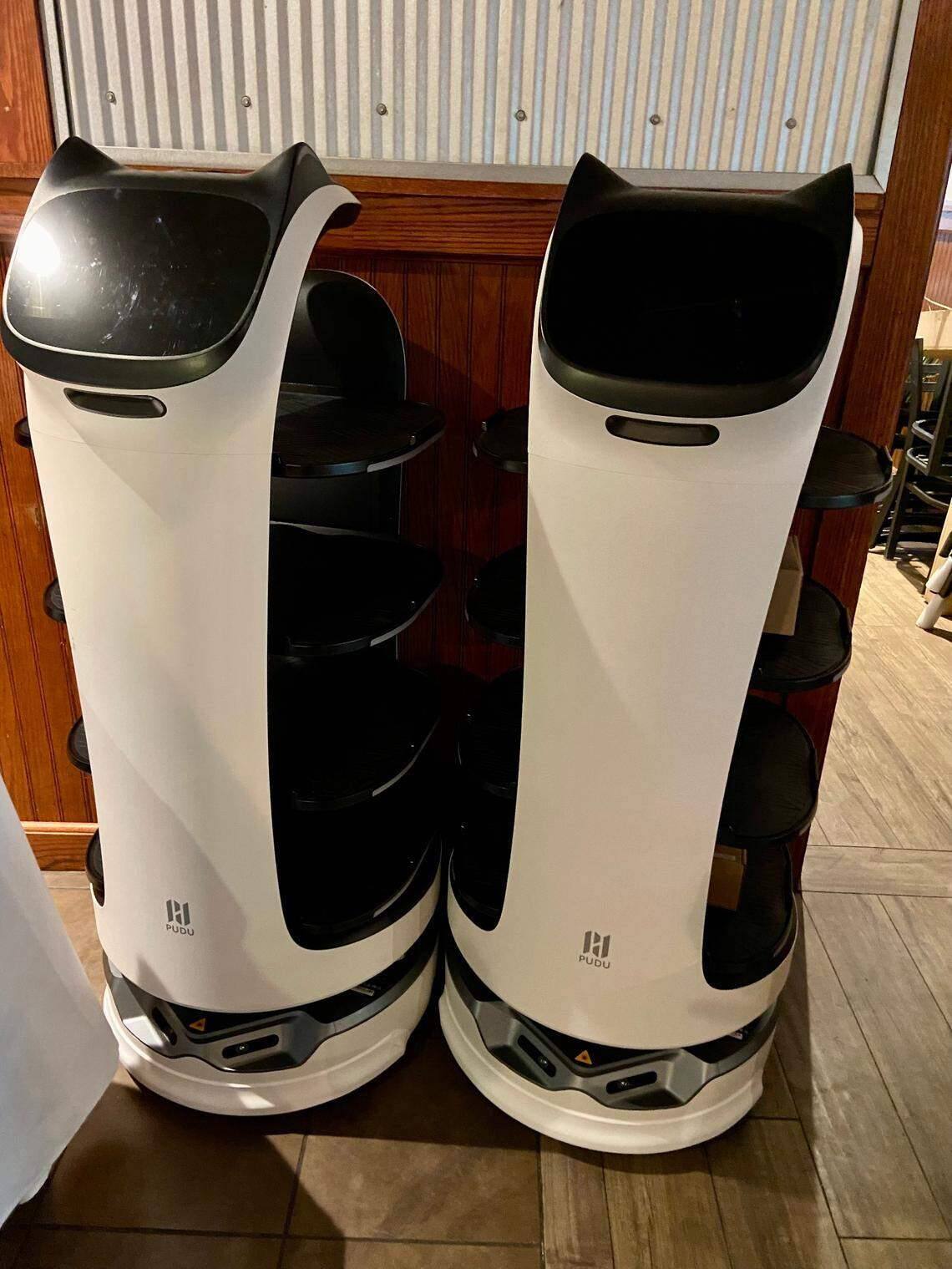 BellaBot is designed to serve food from the kitchen and even sing “Happy Birthday.”