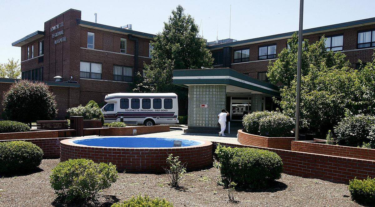 Touchette Regional Hospital in Centreville is one of two metro-east hospitals designated as “safety nets” for the poor. The other one is Gateway Regional Medical Center in Granite City.