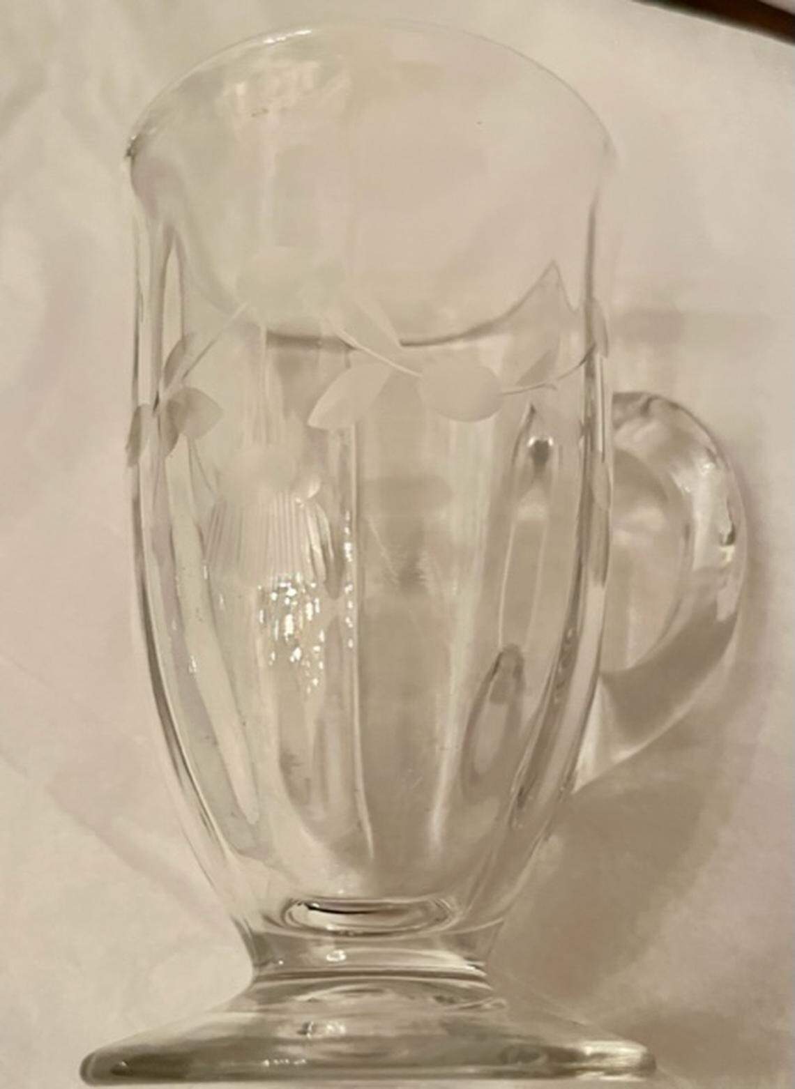 In her latest column, Belleville News-Democrat etiquette expert answers a question from a reader about whether or not to give a set of eight miniature crystal mug glasses as a Christmas present.