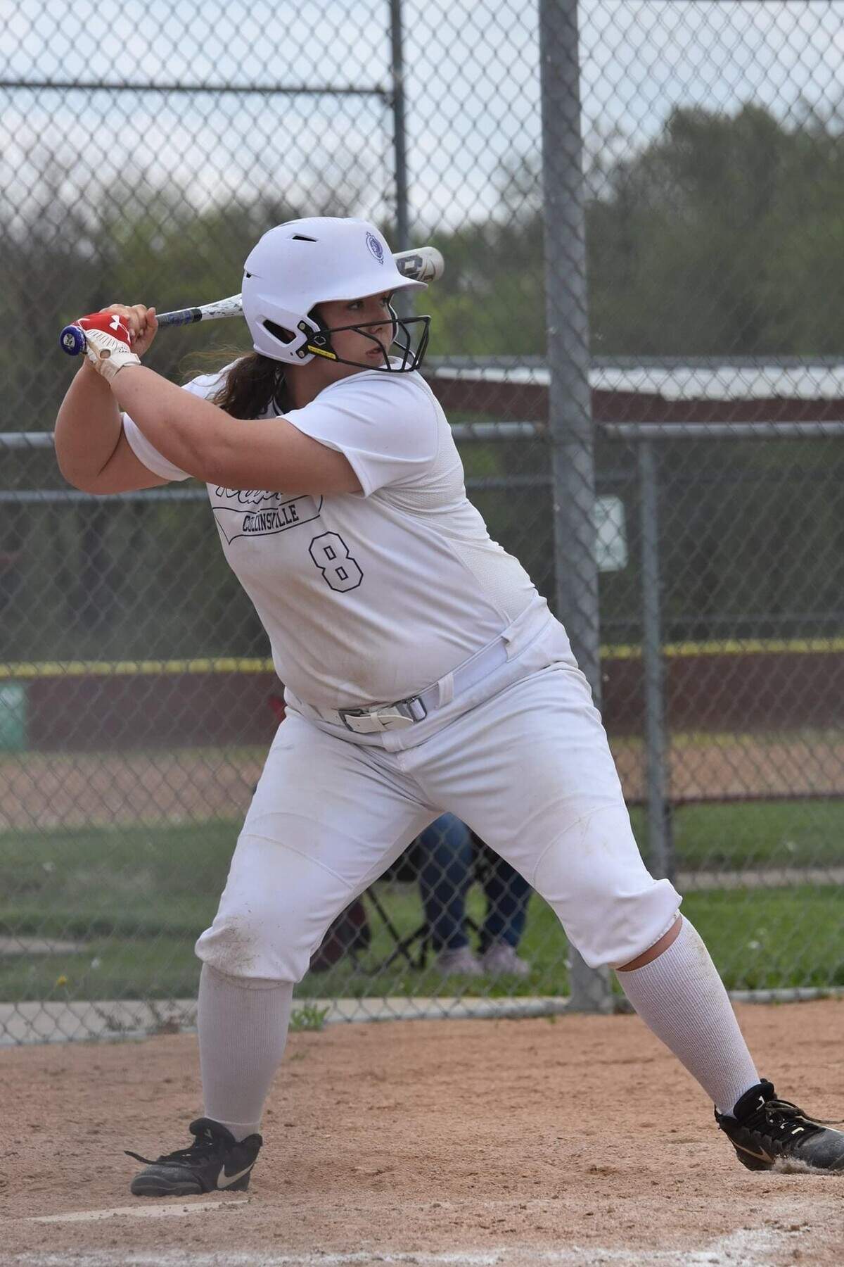 Brylee Anderton of Collinsville High School is the winner of this week’s Belleville News-Democrat Softball Player of the Week high school poll, as selected by readers of bnd.com.