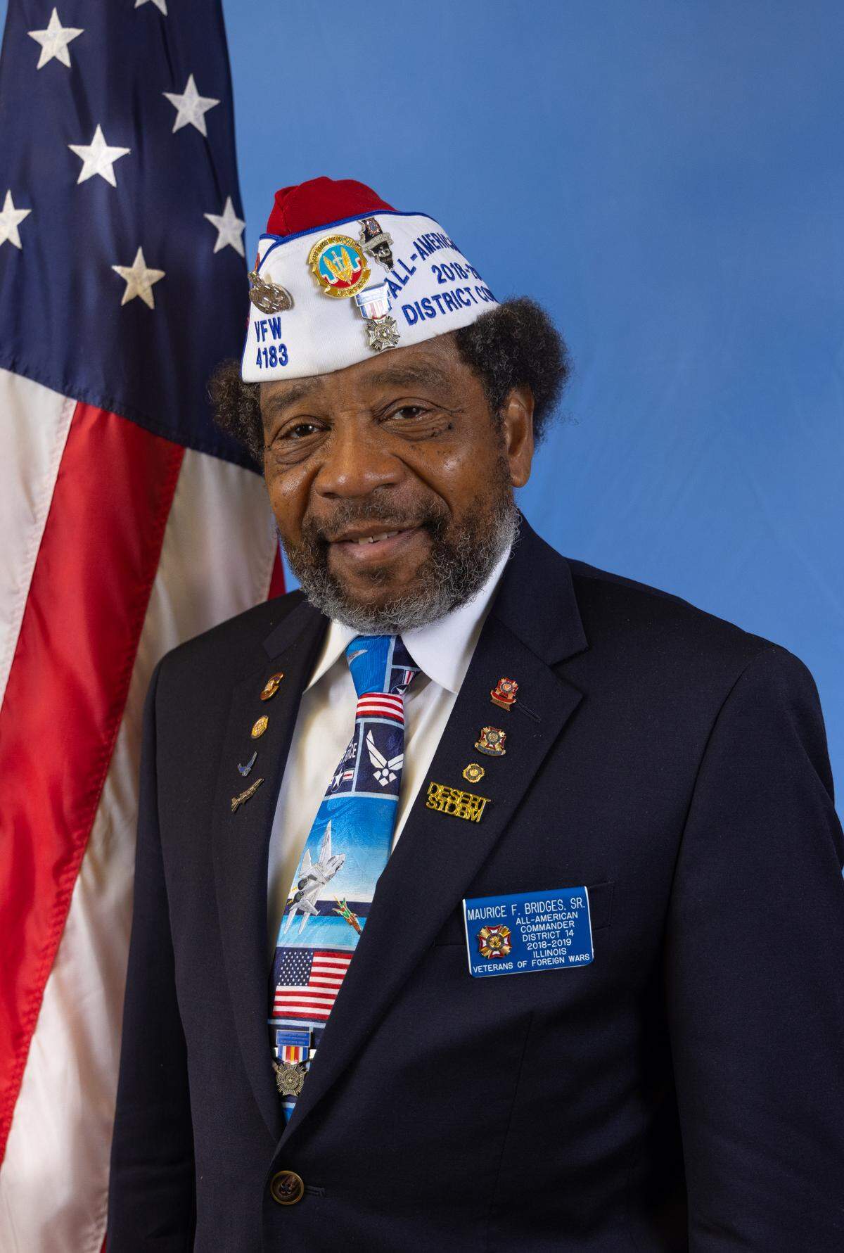 Maurice Bridges was unanimously elected the state junior vice commander at the VFW state convention in Springfield on June 13. Bridges plans to work on more outreach for local veterans in need. He also is affiliated with the Scott Air Force Base Frederick M. Kocher VFW Post 4183 and is in attendance often at events at the O’Fallon Charles A. Fricke VFW Post 895.