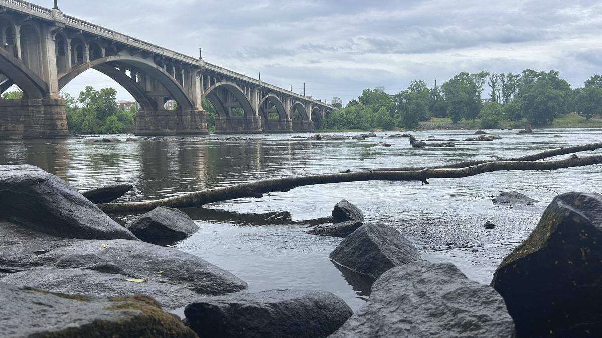 The Congaree River is suffering from abnormally low water levels,  riverkeeper Bill Strangler said.