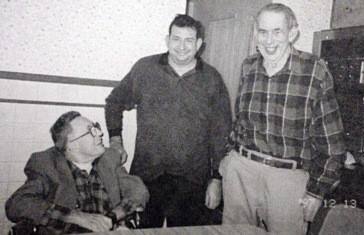 Brothers Edward Hubbard Jr., Joe Hubbard and Charles J. Hubbard.