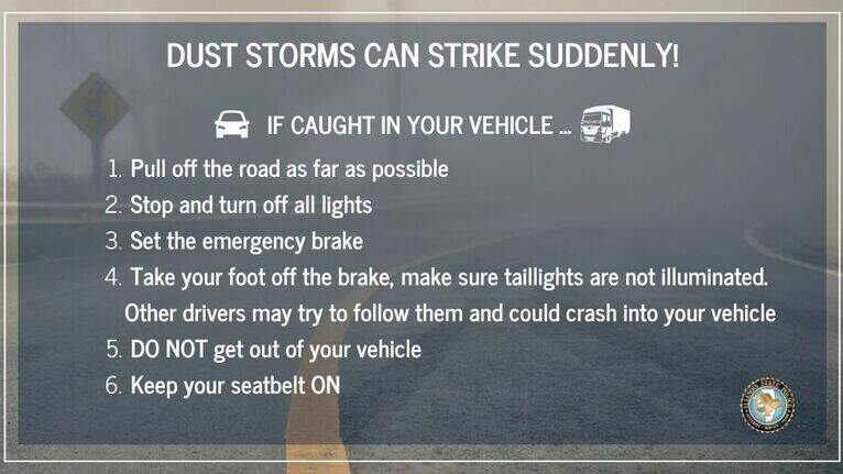 6 injured in crashes during dust storms, Illinois State Police say