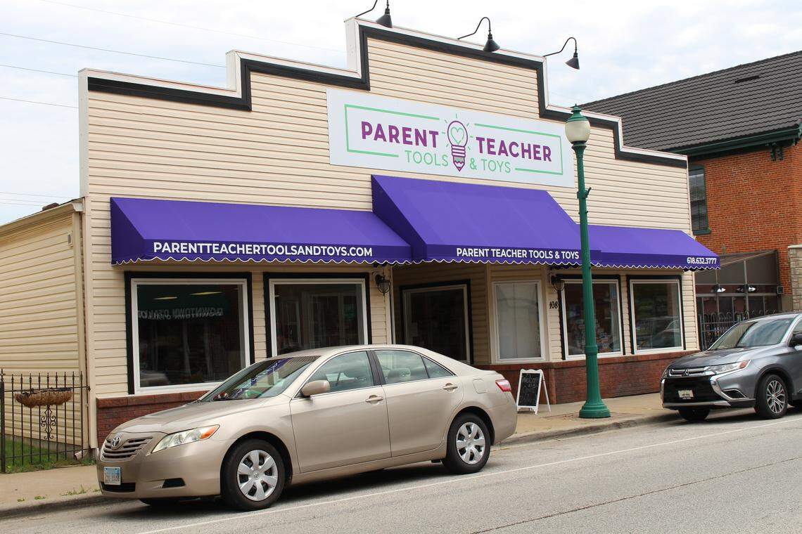 Parent Teacher Tools & Toys opened May 23 in downtown O'Fallon. The owners bought the inventory and name of the Fairview Heights Parent Teacher Tools store, which closed in November.