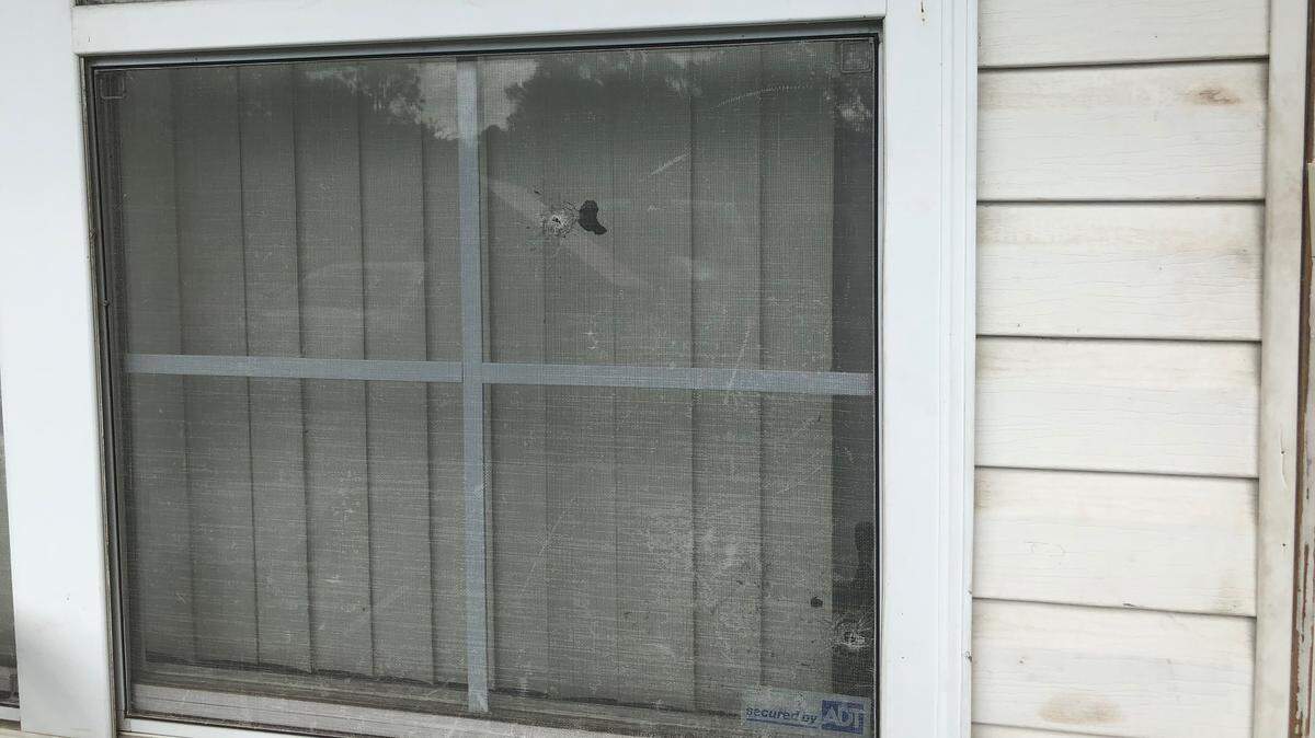 The rental home of East St. Louis resident Danielle Williams was riddled with bullets early Tuesday.