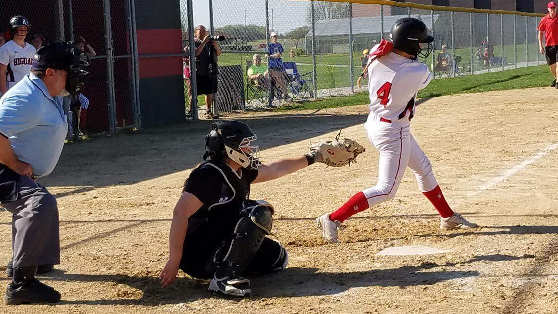 Well-rested Triad cruises past Highland 11-2 in MVC softball clash
