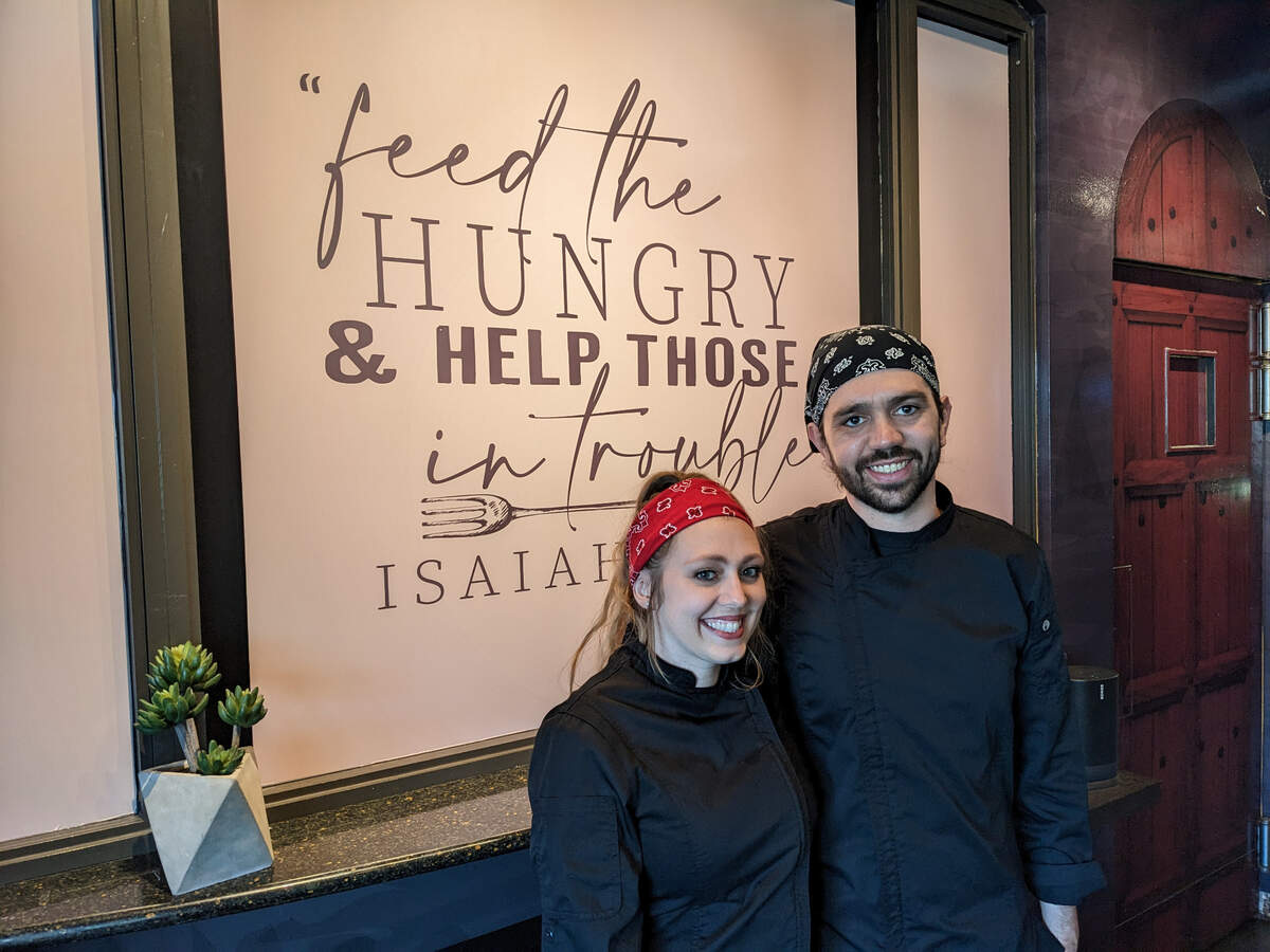 Marco’s Express owners Ashley and Andrew Huch