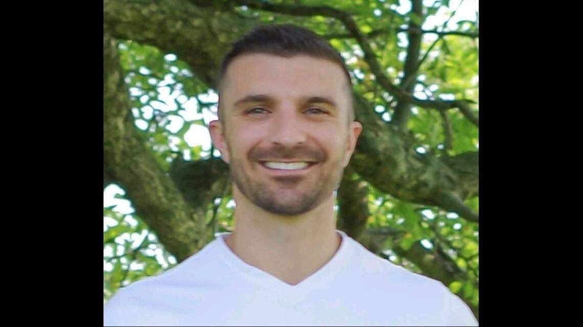 Freeburg School Board Member Jayson Baker is shown in a portrait that appeared in a BND voter guide in 2021, when he was running for office. His four-year term expires next year.