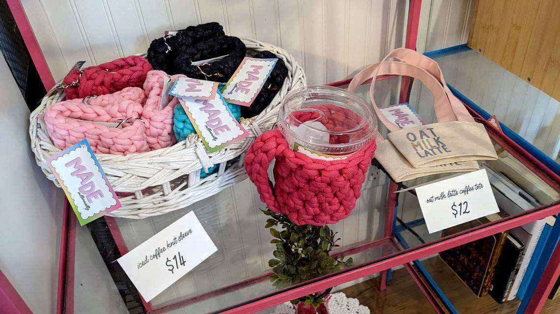Coffee totes and sleeves at The Roastery