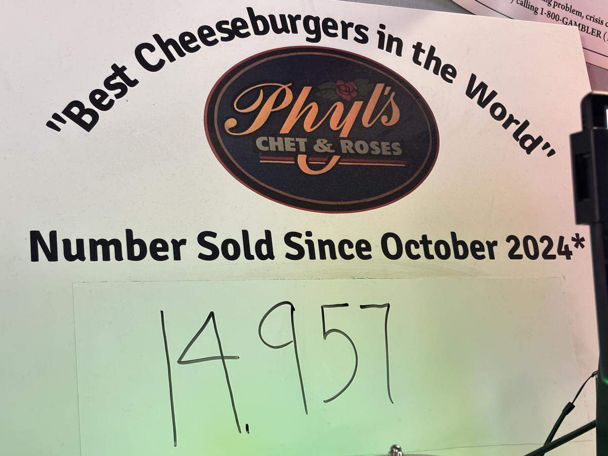 Phyl’s Chet & Rose’s Tavern in  Marine, IL, is known for its cheeseburgers.