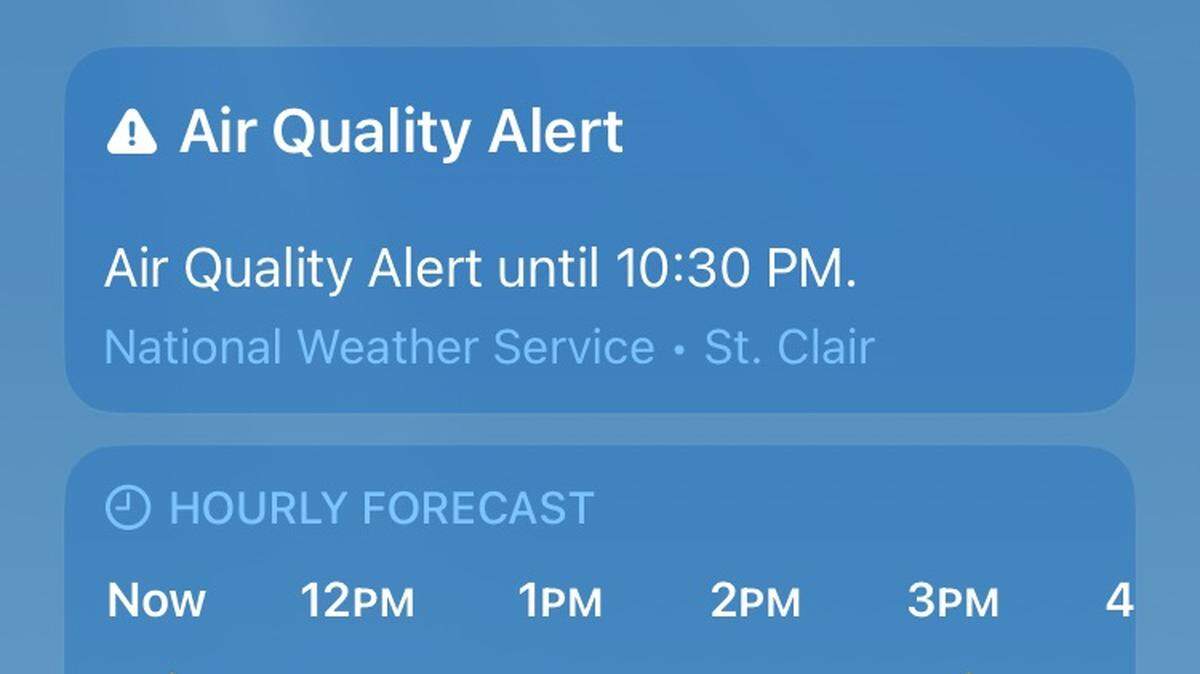 In May, the National Weather Service of St. Louis began issuing Air Quality Alerts for metro-east residents. These alerts are new to this area.