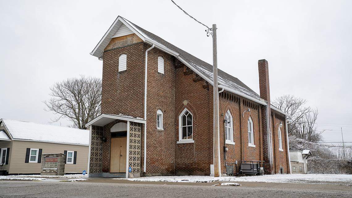 The Quinn Chapel A.M.E. Church in Brooklyn, Illinois. The church is one of two verified Underground Railroad locations in the Metro East.