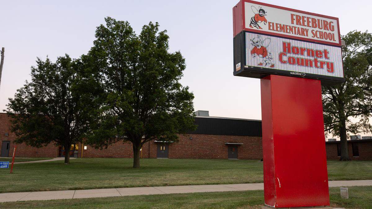 Freeburg Community Consolidated School District 70 includes Freeburg Elementary School and Freeburg Primary Center.