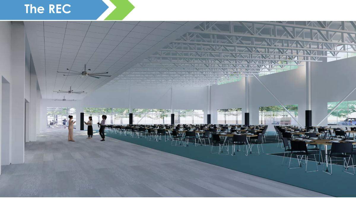 Screenshot from Fairview Heights Parks & Recreation presentation